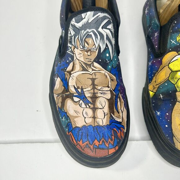 Vans Classic Slip-On Custom Painted Dragonball Z Theme Size 10.5 main image 16